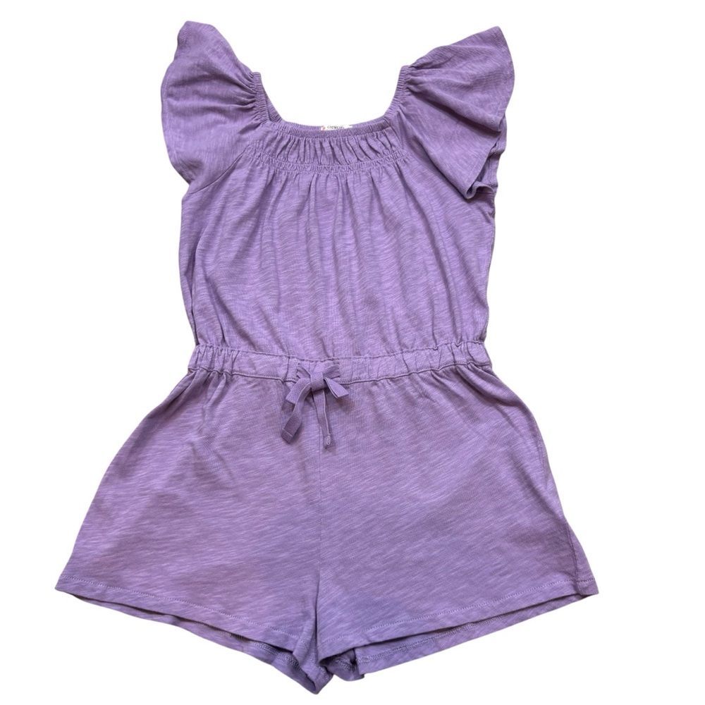 Brand new with Tags Crew Cuts Brand Girls Lavender Romper Size 8